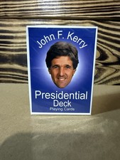 John F. Kerry 2004 Playing Cards New Sealed