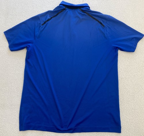 nike golf tour performance polo Blue Mens Large Dri Fit - Picture 7 of 7
