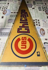Vintage 1980's Chicago Cubs MLB Baseball Pennant 12