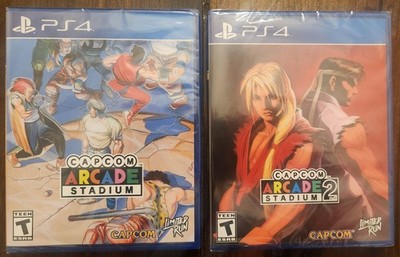 Capcom Arcade Stadium 1 & 2 FINAL FIGHT & STREET FIGHTER LRG #591 & #600 PS4 