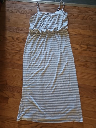 Faded Glory Größe XL (16-18) Rosa Maxi Sommerkleid Damen