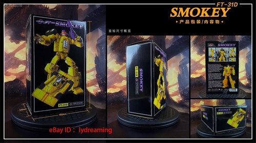 Transformable toy  Fans Toys FT31D SMOKEY fanstoys ft31d FT-31D smokey Limited - Picture 9 of 19