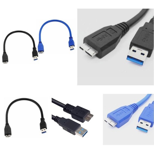 Kabel HDD Datenkabel Externe Festplatte Tragbar Elastisch Ersatz Neu - Picture 10 of 17