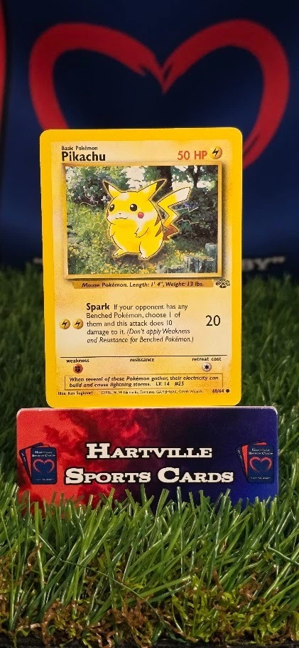 Pokémon Pikachu Pokémon TCG Jungle Individual Collectible Card