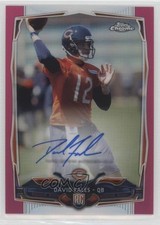 2014 Topps Chrome BCA Pink Refractor Rookie Auto /75 David Fales #168 Auto RC