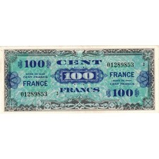 [#336743] France, 100 Francs, 1945 Verso France, 1944, Série  2, AU(55-58)