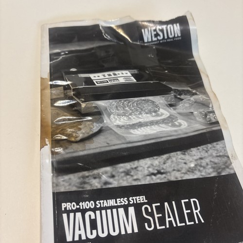Hamilton Beach 65-0601-W Weston Pro Series(TM) PRO-1100 Vacuum Sealer No Box - Picture 14 of 16