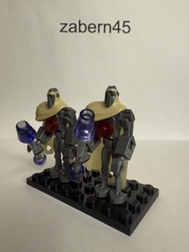 LEGO Star Wars IG-100 MagnaGuard Minifigure Lot w/Staffs (sw0190) 7752 7673