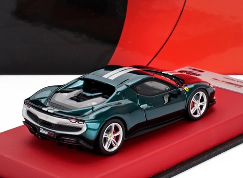 BBR-Modelos 1/43 Ferrari 296 GTB Assetto Fiorano Verde Met Plata BBRC265SU11 - Imagen 2 de 7