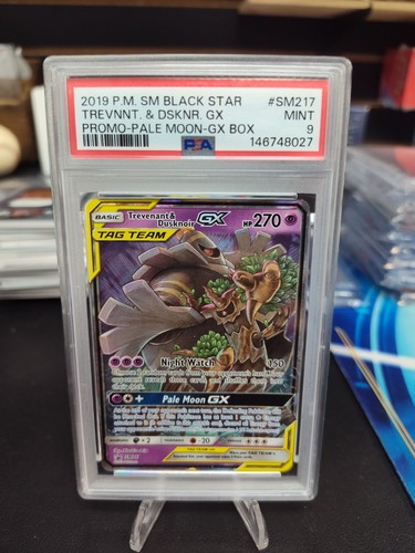 Trevenant & Dusknoir-GX graded PSA 9 for sale on eBay