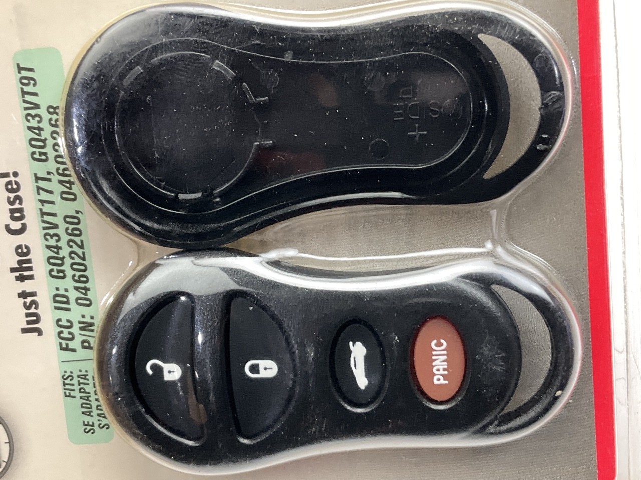 Dorman 13609 Keyless Entry Transmitter Cover - COVER ONLY