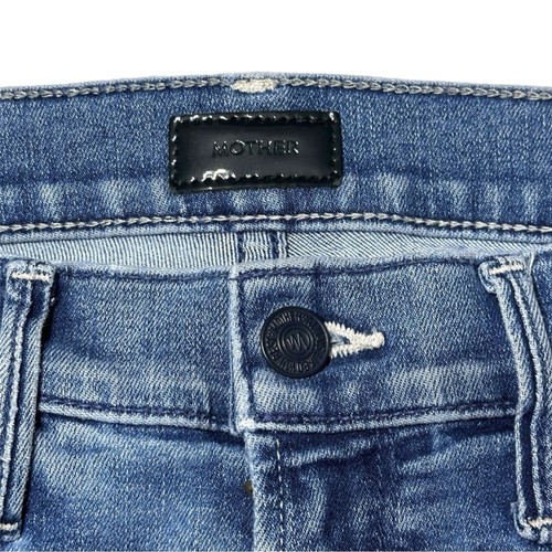 MOTHER The Mid Rise Dazzler Ankle Fray In We the Animals Size 28 - Picture 8 of 12