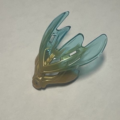 LEGO Bionicle Mask of Ice 19149pb03 Pearl Gold Trans-Light Blue