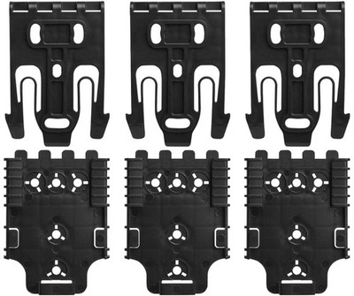 3 Packs QLS Kit | Quick Locking System with Fork and Black