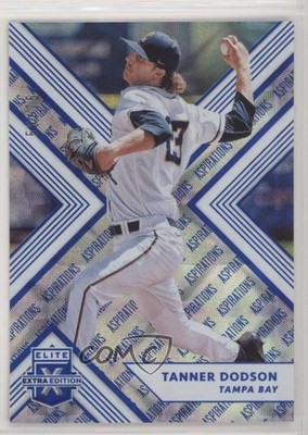 2018 Panini Elite Extra Edition Aspirations Blue /75 Tanner Dodson #70 1u0