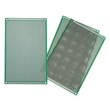 3Pcs Breadboard Solderable Board 150mm x 90mm Green Circuit PCB Board