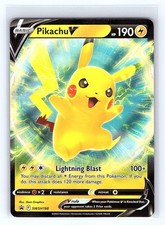 SWSH: Sword & Shield Promo Cards #SWSH198 Pikachu V
