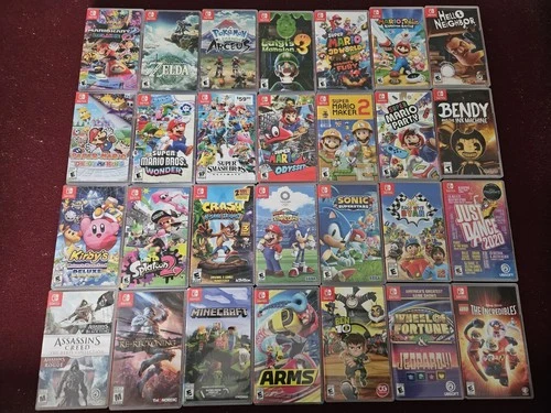 Nintendo Switch Game Lot of 28