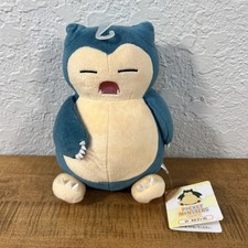 Pokemon Snorlax Pocket Monsters Nintendo 8  Plush NWT