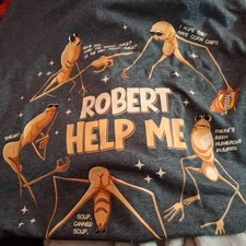 Robert Help Marcus The Worm Ugly T-Shirt
