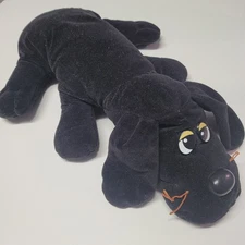 Tonka Pound Puppy Black 18 Inch Plush Toy Black