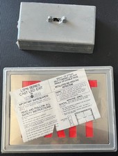 Chloride LSPNSD2R LED Exit Sign Double Face Red Self-Diagnostic Cast Metal