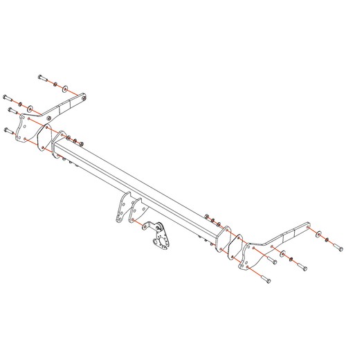 GDW Anhängerkupplung vert abnehmbar für Cupra Formentor ab 20 mit 13polig spezi. - Bild 2 von 3