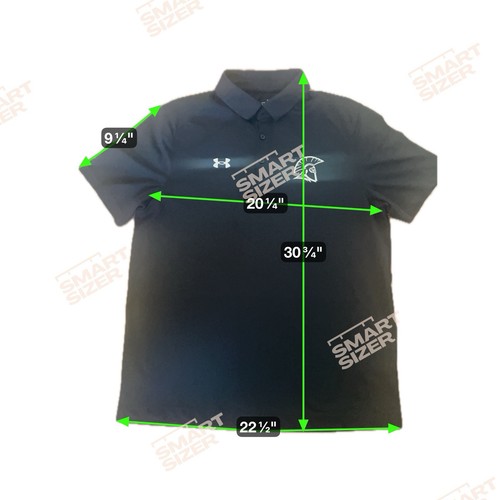 Under Armour Men's Large Black Collared Loose Pullover Shirt Short Sleeve - Picture 5 of 11