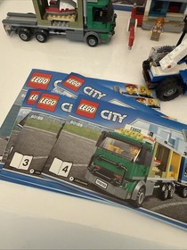 LEGO CITY #60169 Cargo Terminal, Delivery center, 100% Complete. RETIRED, train