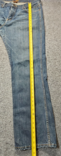 Wrangler Blue Denim Bootcut Jeans Herren Gr. 36 x 36 - Bild 10 von 10