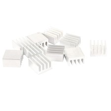 10pcs Aluminum Heatsink Cooling Fin 9mm x 9mm x 5mm for IC Power Amplifier