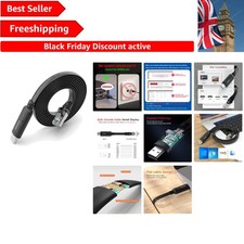 Reliable 10ft USB-A to RJ45 Console Rollover Cable - Ideal For Network Admins