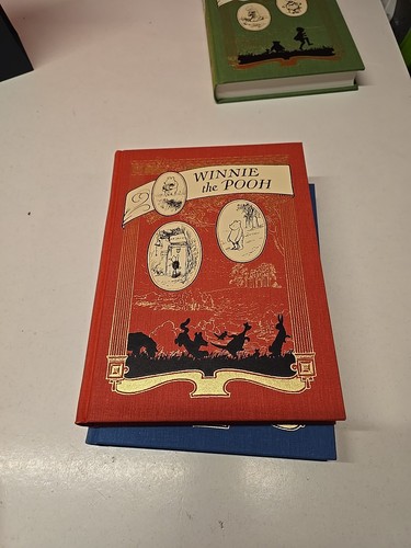 2004 Folio Society 3 Volume Set A A Milne Winnie The Pooh Slipcase - Foto 13 di 23