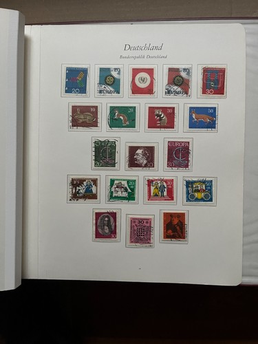 Bund Sammlung 1949-1972 komplett gestempelt im Falzlosalbum - Bild 11 von 13