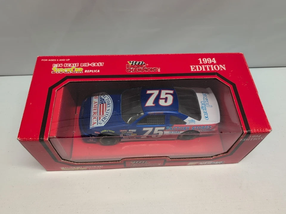 Ford Thunderbird 1994 TODD BODINE #75 FACTORY STORES - RACING CHAMPIONS 1/24 NUEVO EN CAJA Foto 2 de 4