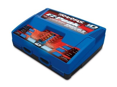 Traxxas DUAL EZ-Peak Plus 2x4-Amp NiMH/Lipo Schnell-Lader mit iD Akk - 2972G