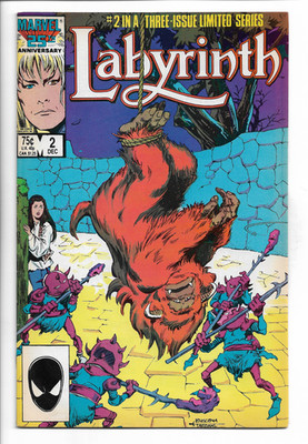 Labyrinth 2 FN David Bowie Cover Marvel Comics Adaptation 1986