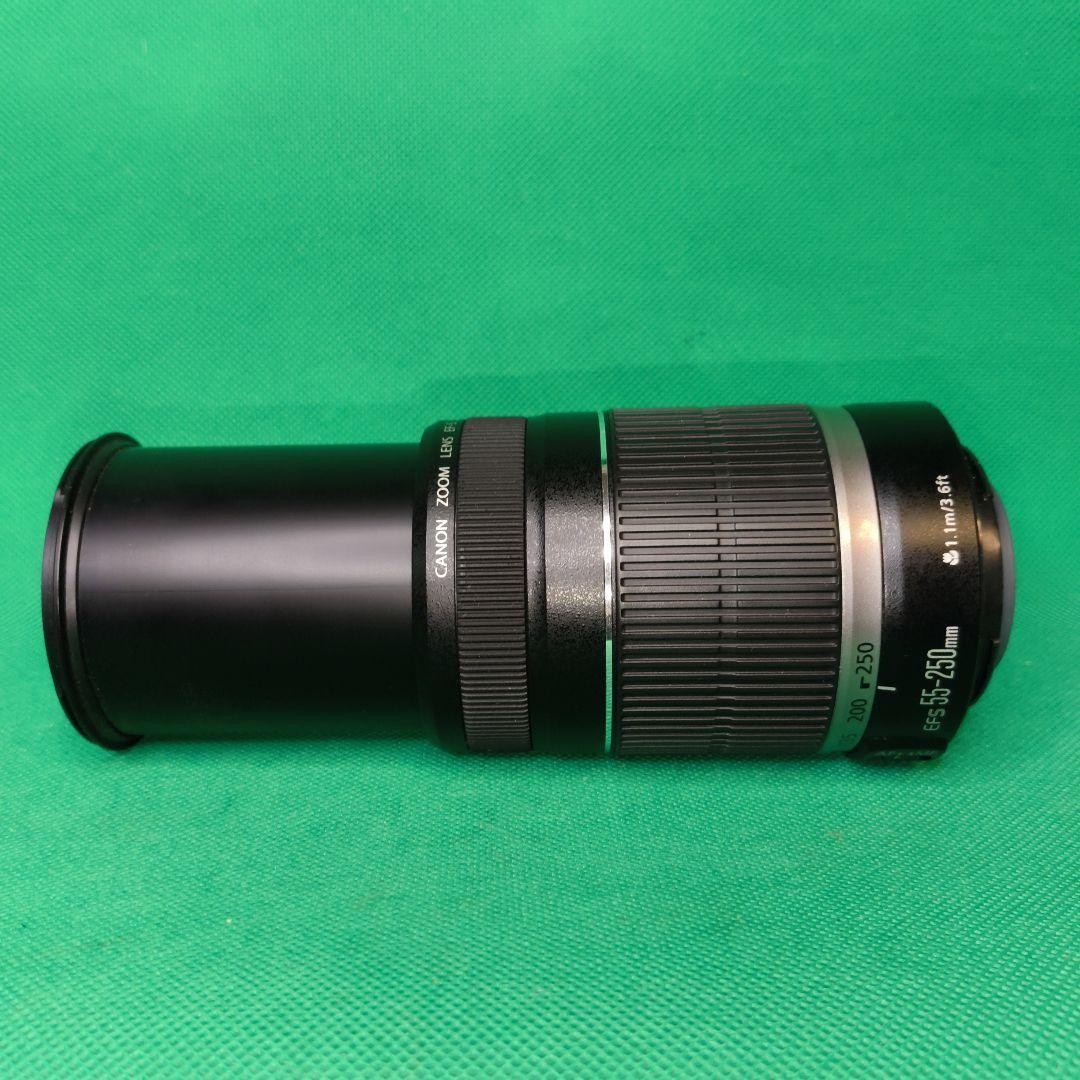 Canon EF-S 55-250mm F4-5.6 IS Zoom Lens with Manual Excellent