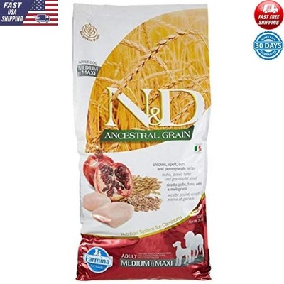 Natural Low Grain Chicken Dog Food 26.4lb Nutrient Rich Ancestral Recipe New