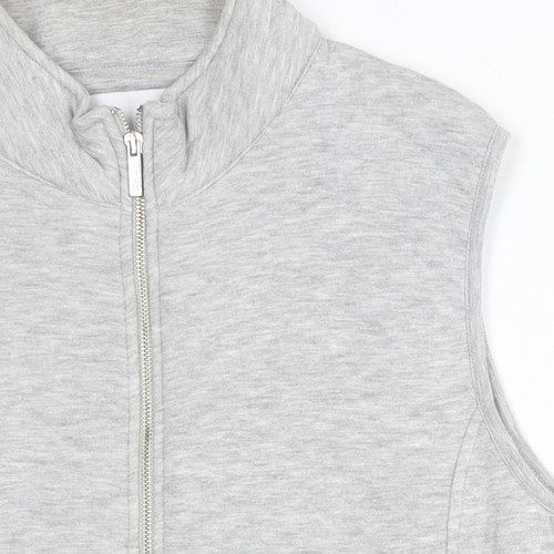 Dash Damen Weste grau Größe 22 ärmellos durchgehender Reißverschluss - Bild 9 von 12