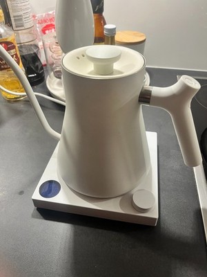 Fellow Stagg EKG Elektrischer Schwanenhalskessel Matte White Wasserkocher 0,9L