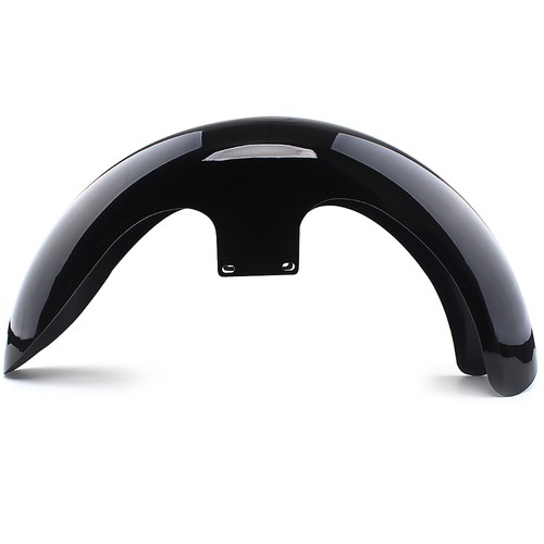 Guardabarros delantero envolvente negro 23" para excavadoras personalizadas Harley-Davidson Street Road Glide - Imagen 21 de 22