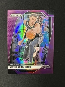 2024-25 Panini Prizm #172 Victor Wembanyama Purple /99