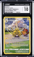 2023 POKEMON CROWN ZENITH - GALARIAN GALLERY - HOLO ELECTIVIRE CGC 10 GEM MINT