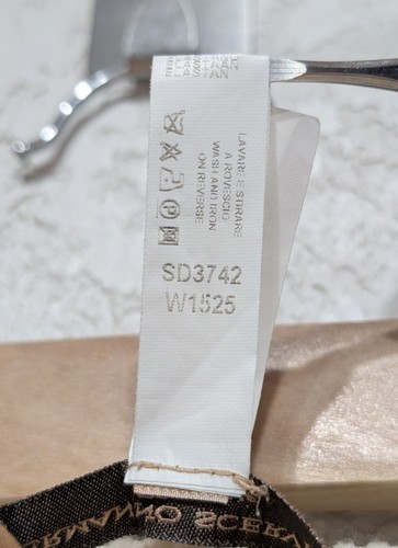 Ermanno Scervino Women's White Drop Crotch Sweatpants Joggers/ Shorts Size Eu Xl - Bild 9 von 9