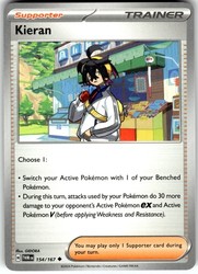 Kieran 154/167 Twilight Masquerade Uncommon Trainer