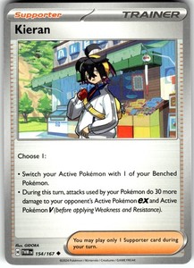 Kieran 154/167 Twilight Masquerade Uncommon Trainer