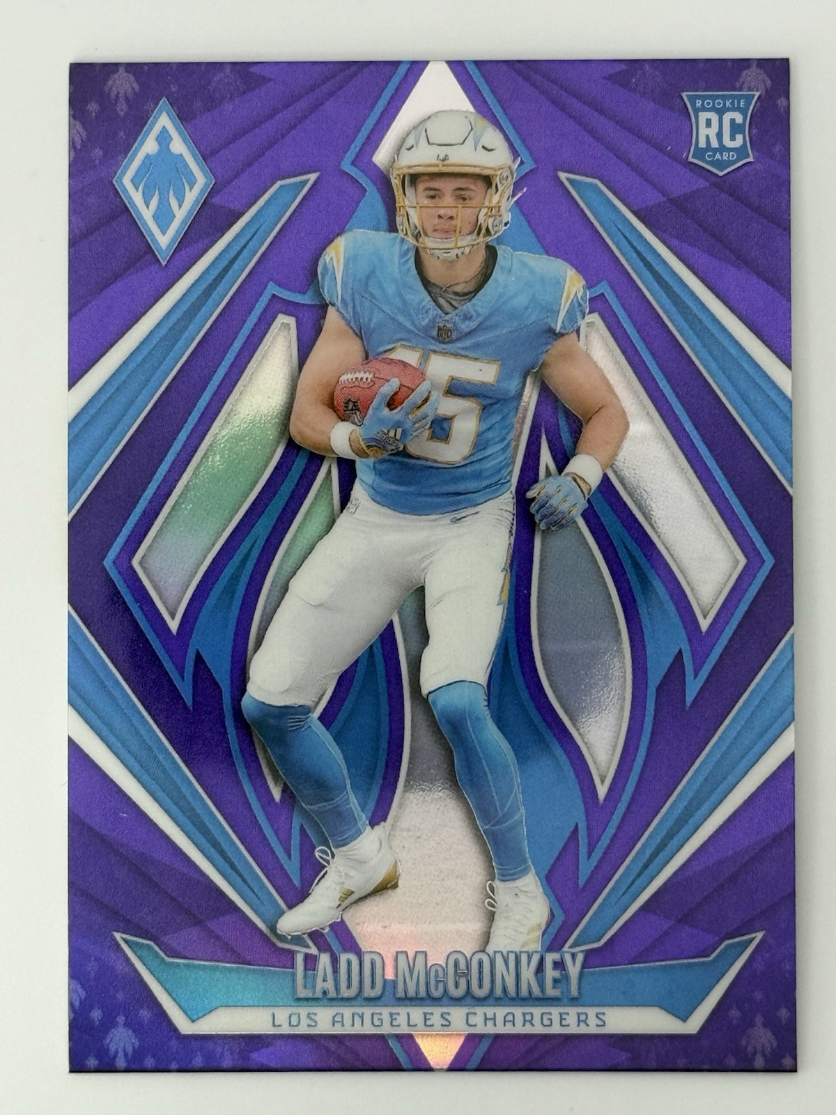 2024 Panini Phoenix #216 Ladd McConkey Purple