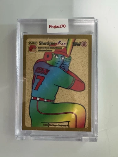 2021 Topps Project 70 - Keith Shore Shohei Ohtani #547 2021 Topps Baseball /7157