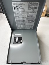 Midwest Electric 50 Amp Spa Disconnect Panel Circuit Breaker Box UG412RMW250P
